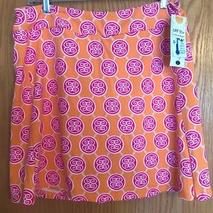 Lulu B New With Tags pink orange skort size L